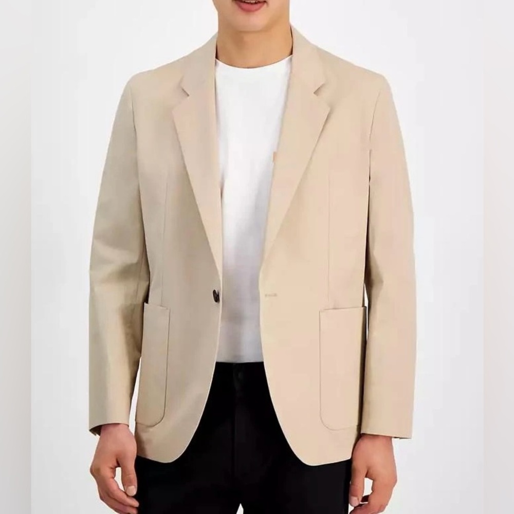 Hugo by Hugo Boss Men's Modern-Fit Superflex Stretch Solid Sport Coat